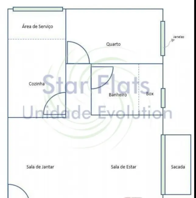 Foto 3 de Apartamento com 1 quarto para alugar, 40m2 em Ibirapuera, São Paulo - SP
