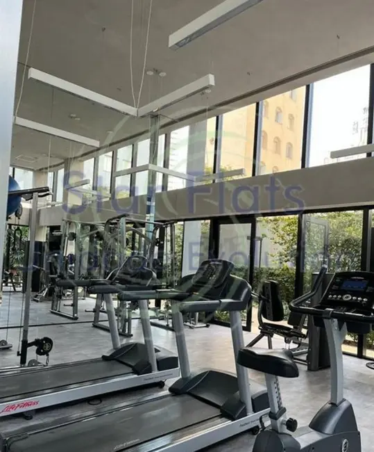 Foto 9 de Loft / Flat com 1 quarto para alugar, 44m2 em Indianópolis, São Paulo - SP