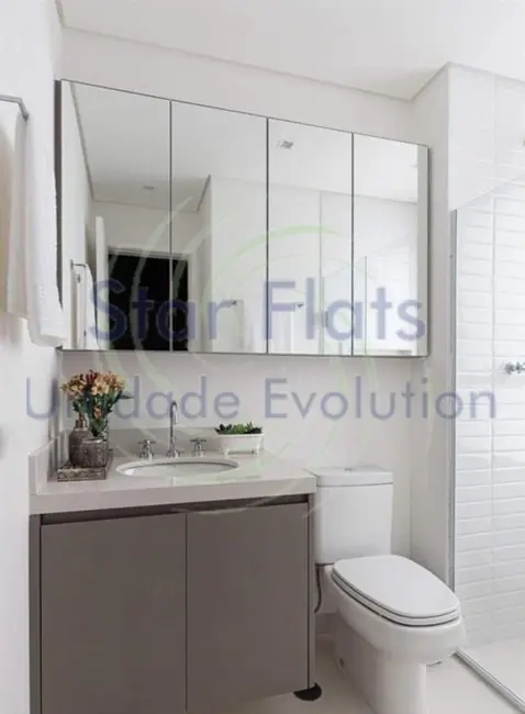 Foto 7 de Loft / Flat com 1 quarto para alugar, 44m2 em Indianópolis, São Paulo - SP