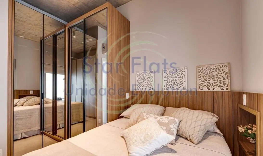 Foto 6 de Loft / Flat com 1 quarto para alugar, 44m2 em Indianópolis, São Paulo - SP