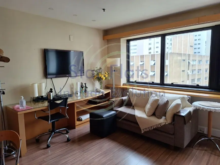 Foto 3 de Loft / Flat com 1 quarto para alugar, 42m2 em Jardim Paulista, São Paulo - SP