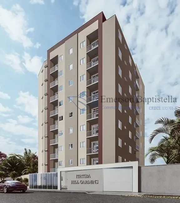 Foto 1 de Apartamento com 2 quartos à venda, 50m2 em Loteamento Morrão da Força, Itatiba - SP