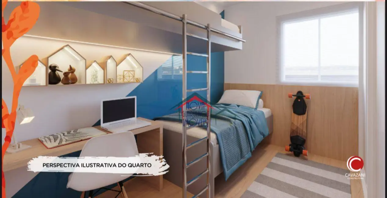 Foto 2 de Apartamento com 2 quartos à venda, 42m2 em Vila Alzira, Guarulhos - SP