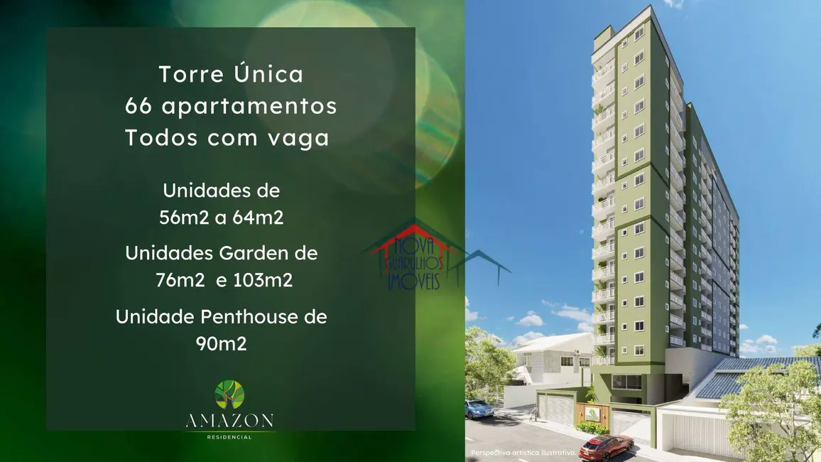 Foto 1 de Apartamento com 2 quartos à venda, 56m2 em Vila Galvão, Guarulhos - SP