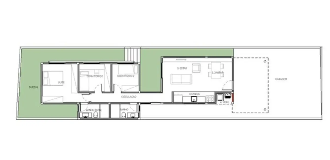 Casa de Condomínio com 3 quartos à venda, 100m2 em Recreio dos Sorocabanos, Sorocaba - SP - imagem 3 Foto 3 de Casa de Condomínio com 3 quartos à venda, 100m2 em Recreio dos Sorocabanos, Sorocaba - SP