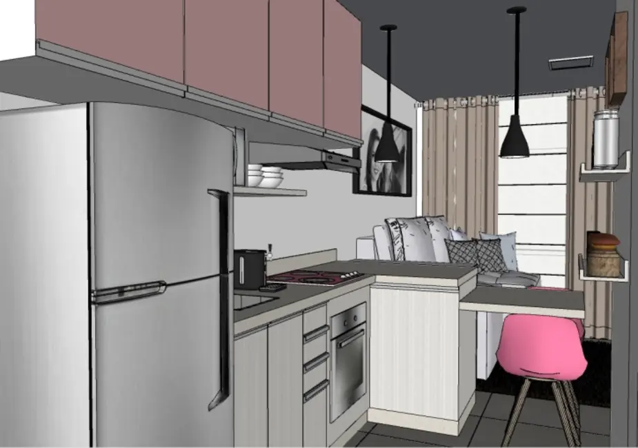 Sobrado com 2 quartos à venda, 82m2 em Caguassu, Sorocaba - SP - imagem 5 Foto 5 de Sobrado com 2 quartos à venda, 82m2 em Caguassu, Sorocaba - SP