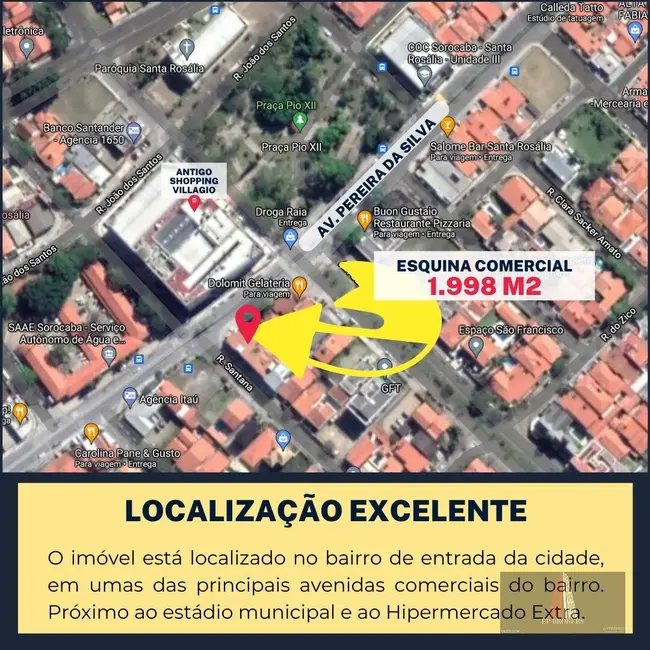 Sala Comercial para alugar, 204m2 em Jardim Santa Rosália, Sorocaba - SP - imagem 3 Foto 3 de Sala Comercial para alugar, 204m2 em Jardim Santa Rosália, Sorocaba - SP