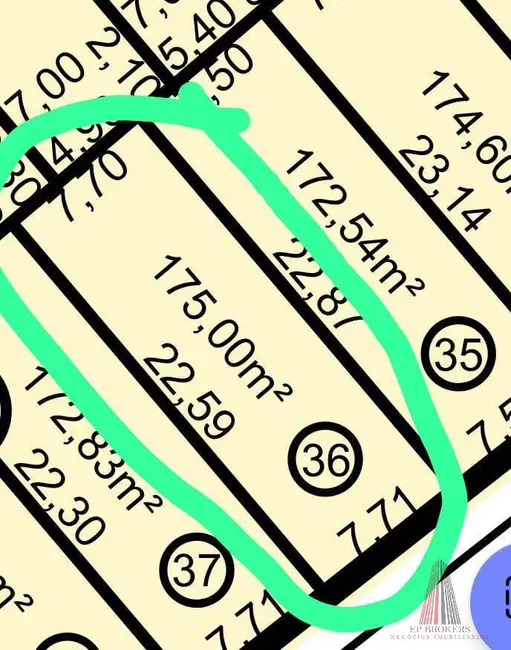 Foto 2 de Terreno / Lote à venda, 175m2 em Vila Santo Antônio, Votorantim - SP