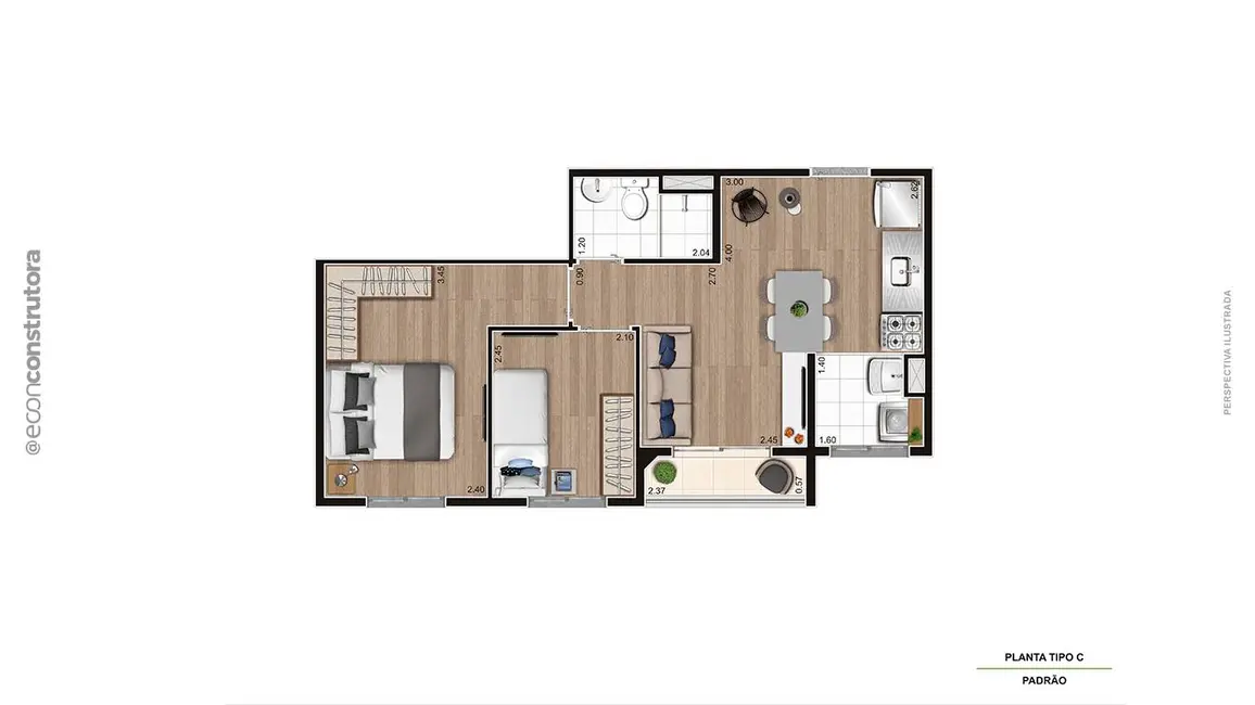 Foto 1 de Apartamento com 2 quartos à venda, 39m2 em Vila Gea, São Paulo - SP