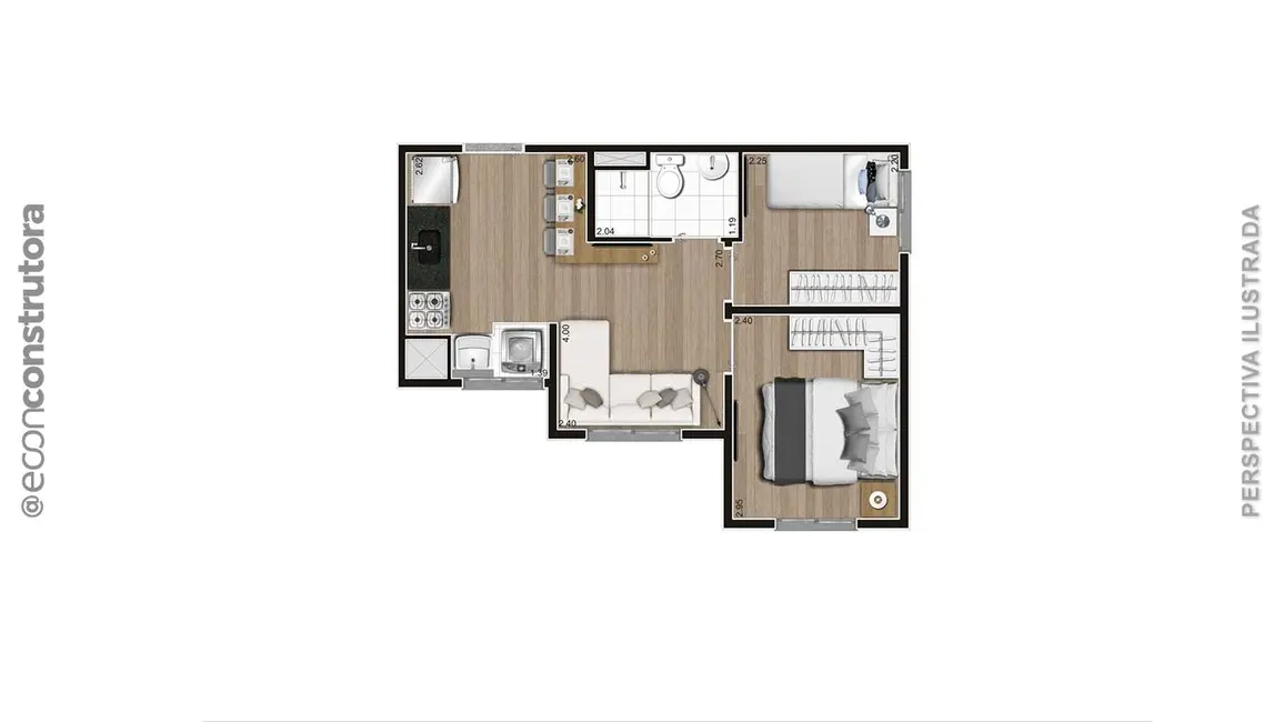 Apartamento com 2 quartos à venda, 32m2 em Terceira Divisão de Interlagos, São Paulo - SP - imagem 1 Foto 1 de Apartamento com 2 quartos à venda, 32m2 em Terceira Divisão de Interlagos, São Paulo - SP