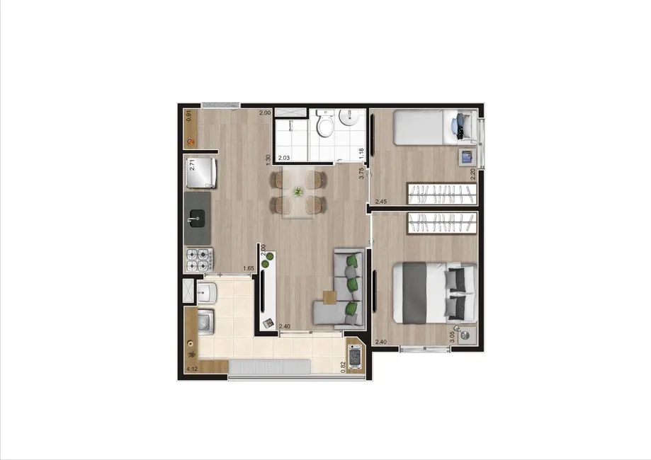 Apartamento com 2 quartos à venda, 41m2 em Vila Moraes, São Paulo - SP - imagem 1 Foto 1 de Apartamento com 2 quartos à venda, 41m2 em Vila Moraes, São Paulo - SP