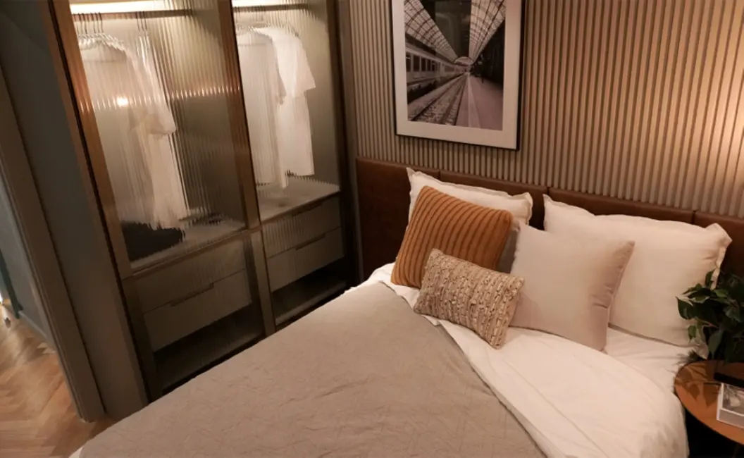 Apartamento com 1 quarto à venda, 27m2 em Moema, São Paulo - SP - imagem 9 Foto 9 de Apartamento com 1 quarto à venda, 27m2 em Moema, São Paulo - SP