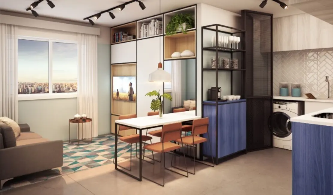 Apartamento com 2 quartos à venda, 34m2 em Santo Amaro, São Paulo - SP - imagem 5 Foto 5 de Apartamento com 2 quartos à venda, 34m2 em Santo Amaro, São Paulo - SP