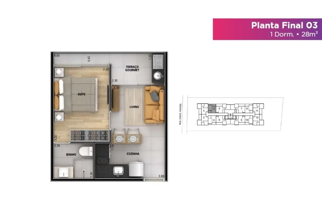 Foto 2 de Apartamento com 2 quartos à venda, 39m2 em Vila Guilherme, São Paulo - SP