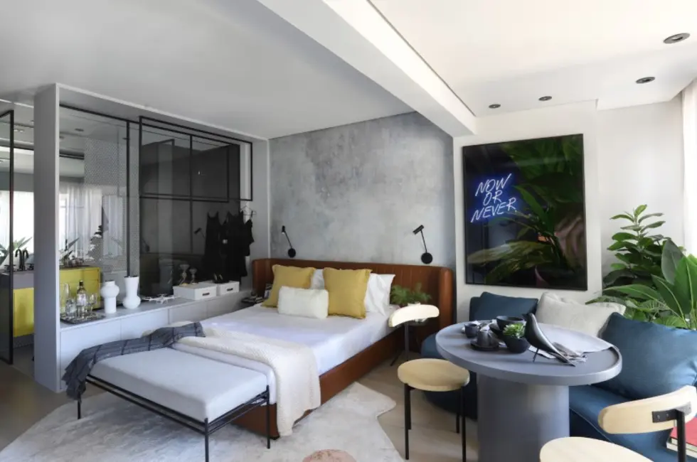 Foto 9 de Loft / Flat com 1 quarto à venda, 62m2 em Moema, São Paulo - SP