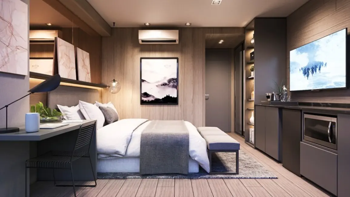 Foto 7 de Loft / Flat com 1 quarto à venda, 25m2 em Pinheiros, São Paulo - SP