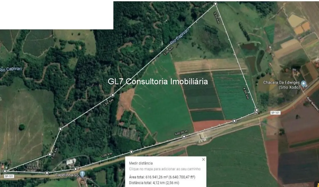 Foto 1 de Terreno / Lote à venda, 798600m2 em Elias Fausto - SP