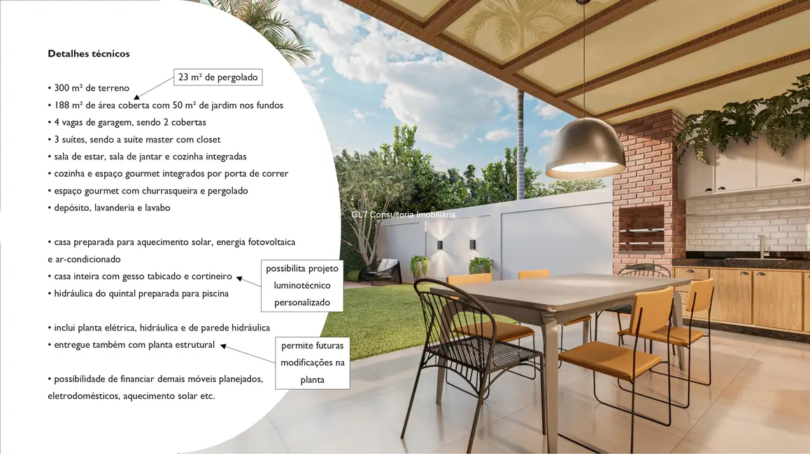 Casa com 3 quartos à venda, 188m2 em Colinas de Indaiatuba, Indaiatuba - SP - imagem 2 Foto 2 de Casa com 3 quartos à venda, 188m2 em Colinas de Indaiatuba, Indaiatuba - SP