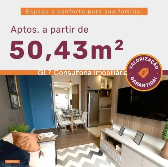 Foto 2 de Apartamento com 2 quartos à venda, 55m2 em Jardim Esplanada, Indaiatuba - SP