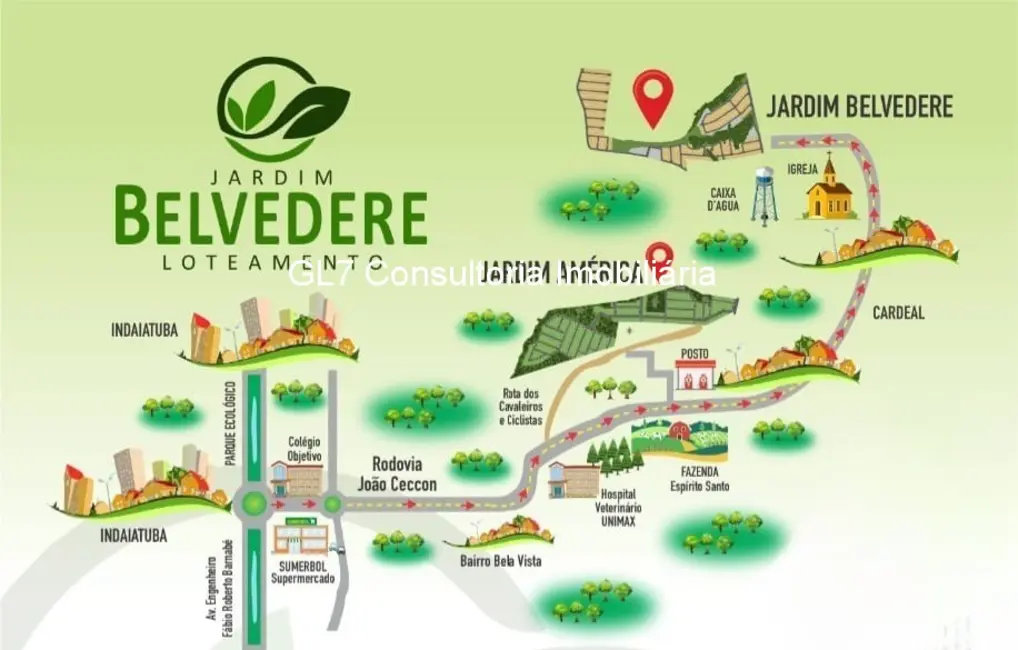 Foto 7 de Terreno / Lote à venda, 175m2 em Altos da Bela Vista, Indaiatuba - SP