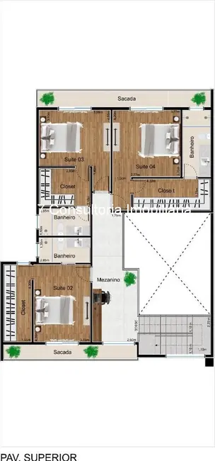 Foto 7 de Casa de Condomínio com 4 quartos à venda, 292m2 em Indaiatuba - SP