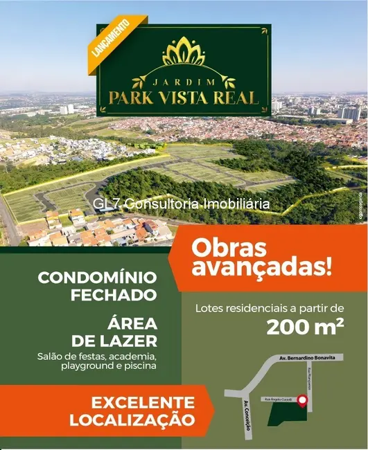 Foto 2 de Terreno / Lote à venda, 300m2 em Jardim Regente, Indaiatuba - SP