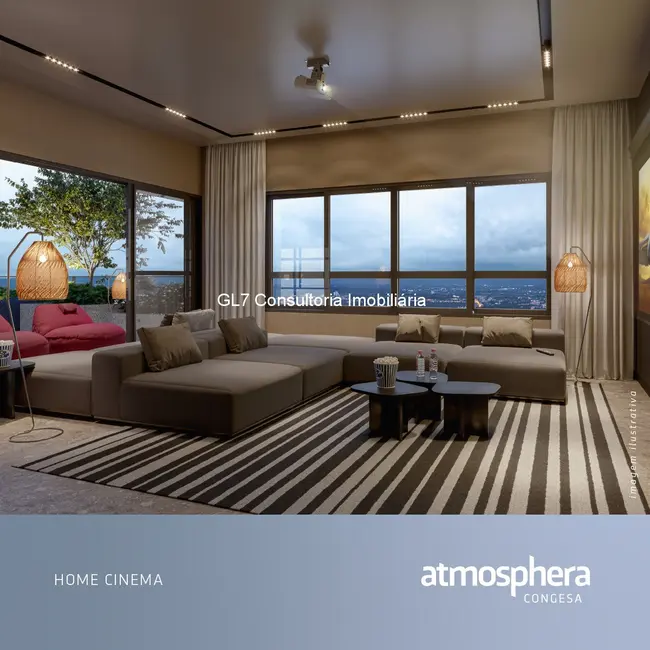 Foto 3 de Apartamento com 2 quartos à venda, 67m2 em Jardim Dom Bosco, Indaiatuba - SP