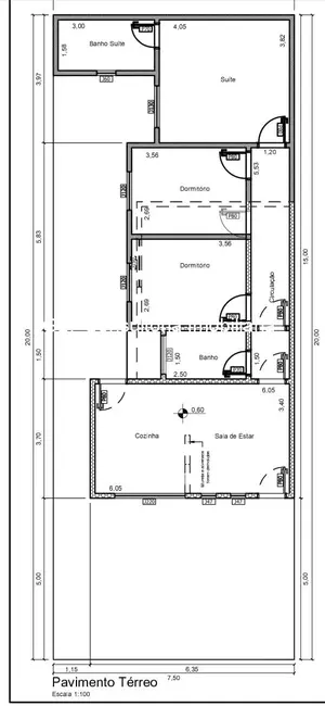 Foto 8 de Casa com 3 quartos à venda, 83m2 em Jardim Residencial Nova Veneza, Indaiatuba - SP
