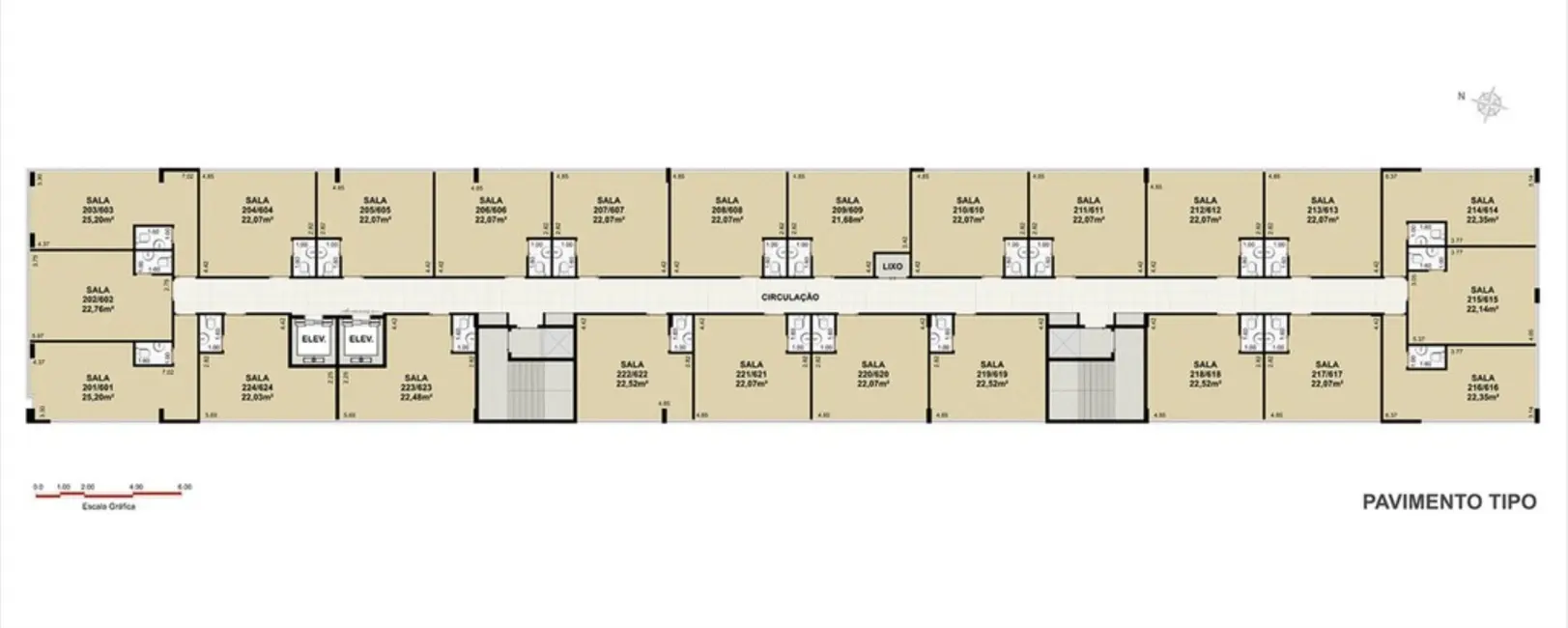 Sala Comercial à venda, 23m2 em Rio De Janeiro - RJ - imagem 6 Foto 6 de Sala Comercial à venda, 23m2 em Rio De Janeiro - RJ