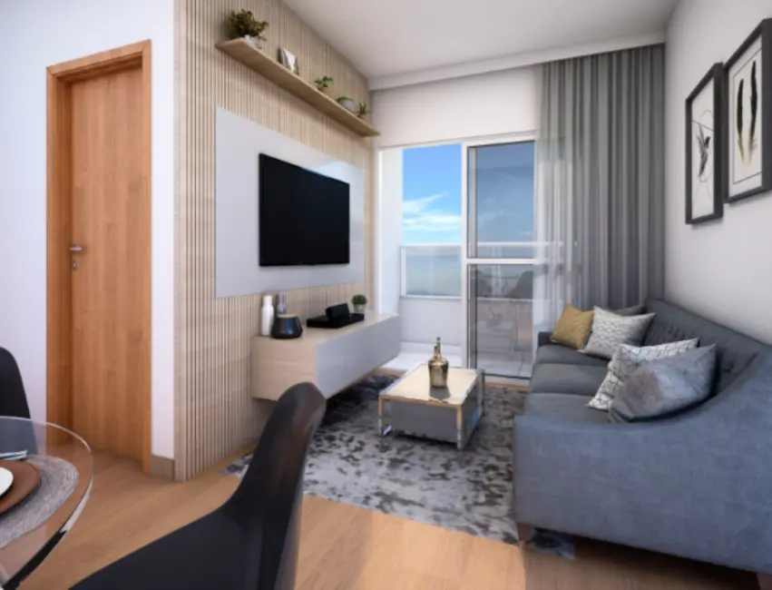 Apartamento com 1 quarto à venda, 46m2 em Parque Duque, Duque De Caxias - RJ - imagem 3 Foto 3 de Apartamento com 1 quarto à venda, 46m2 em Parque Duque, Duque De Caxias - RJ