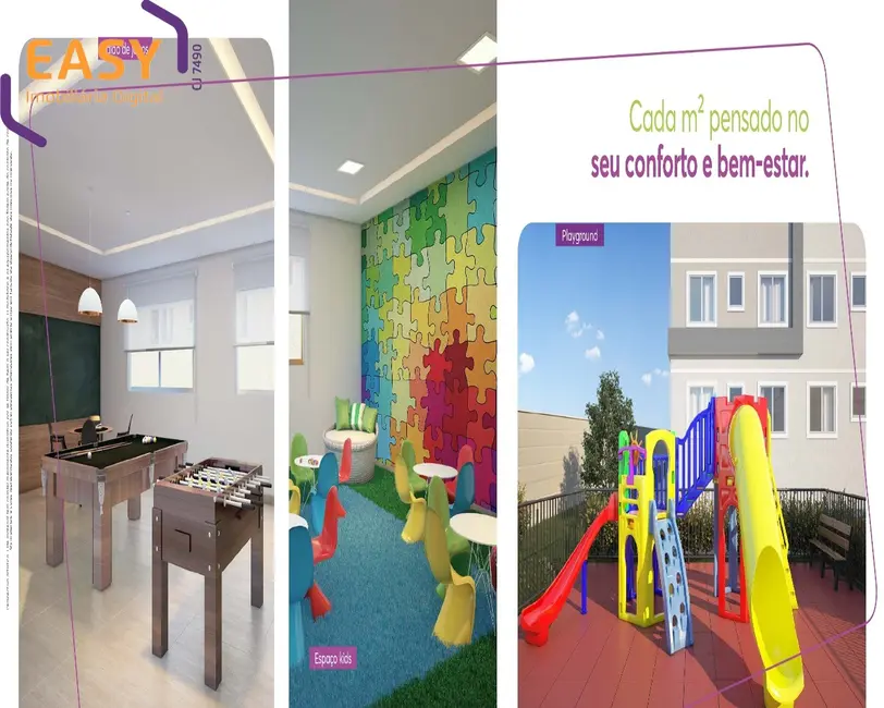 Apartamento com 2 quartos à venda, 44m2 em Jardim Alvorada, Nova Iguacu - RJ - imagem 4 Foto 4 de Apartamento com 2 quartos à venda, 44m2 em Jardim Alvorada, Nova Iguacu - RJ