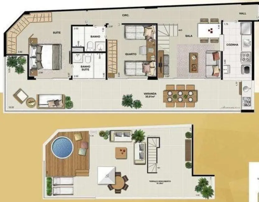 Apartamento com 2 quartos à venda, 99m2 em Tijuca, Rio De Janeiro - RJ - imagem 6 Foto 6 de Apartamento com 2 quartos à venda, 99m2 em Tijuca, Rio De Janeiro - RJ