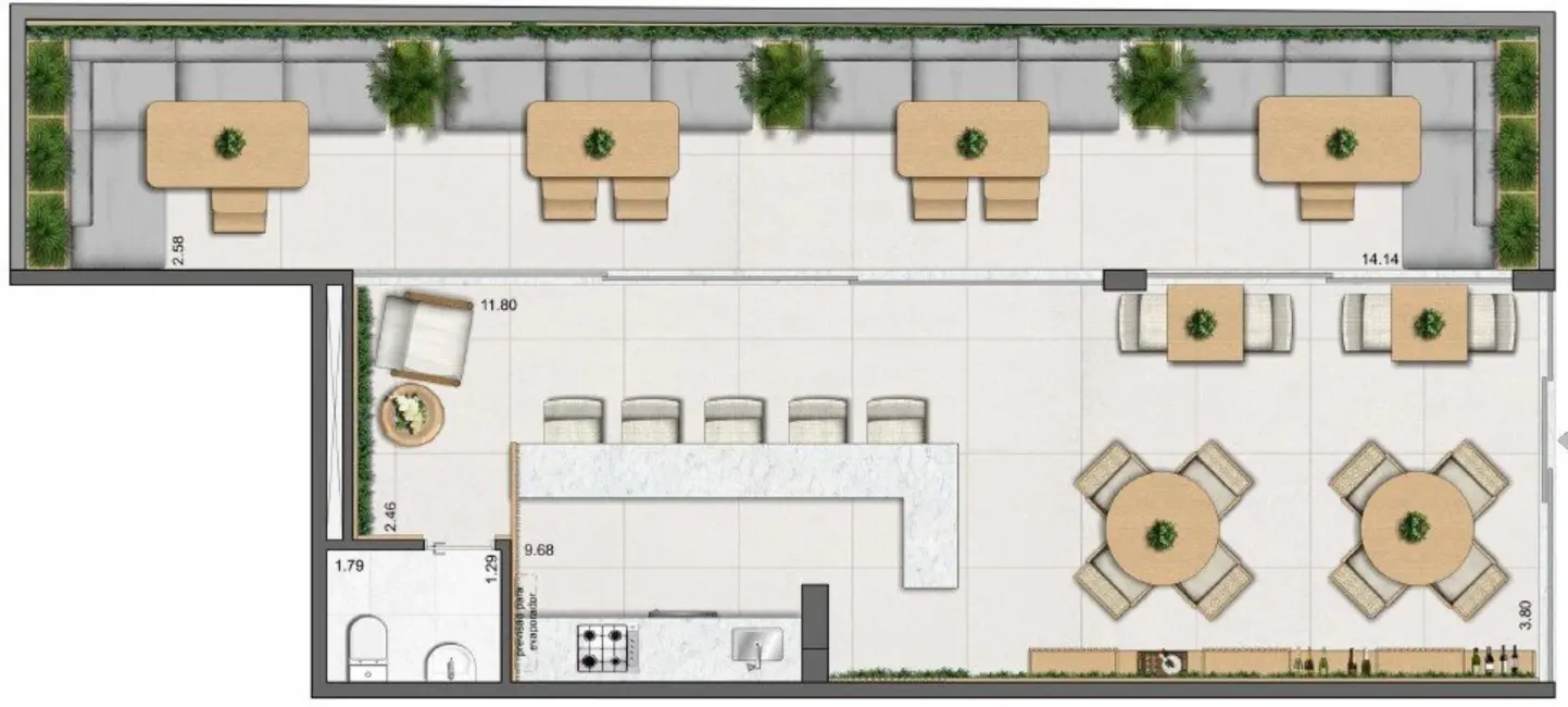 Foto 6 de Loja à venda, 44m2 em Gávea, Rio De Janeiro - RJ