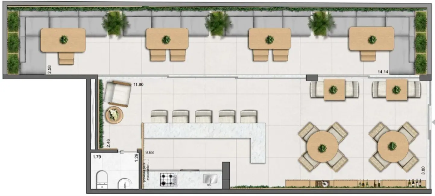 Foto 6 de Loja à venda, 81m2 em Gávea, Rio De Janeiro - RJ