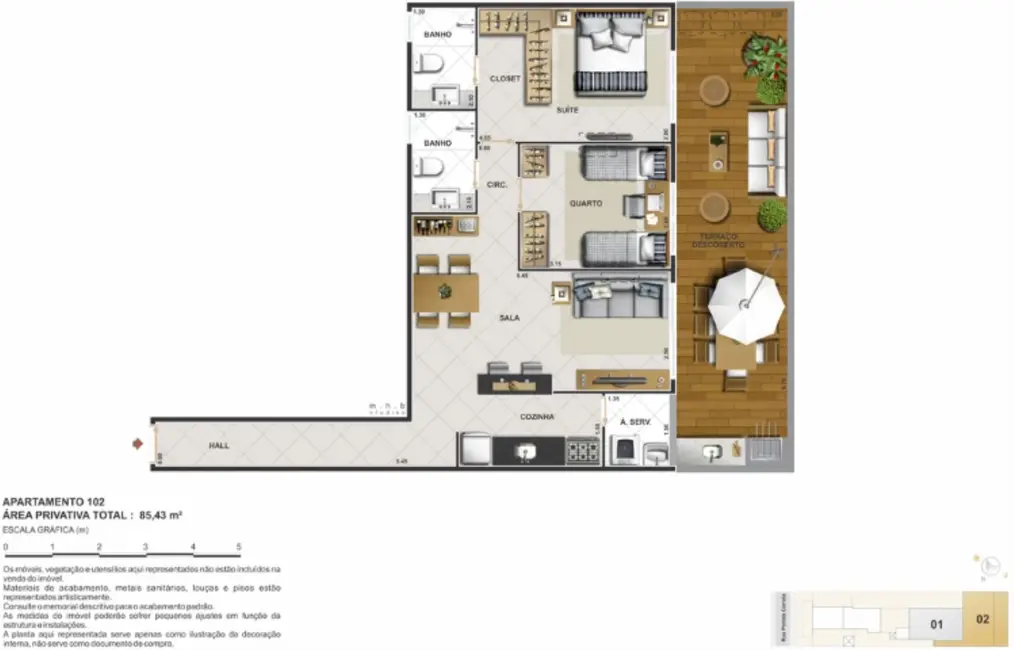 Apartamento com 2 quartos à venda, 140m2 em Andaraí, Rio De Janeiro - RJ - imagem 8 Foto 8 de Apartamento com 2 quartos à venda, 140m2 em Andaraí, Rio De Janeiro - RJ