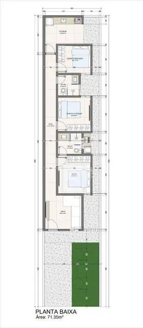 Foto 2 de Casa com 2 quartos à venda, 180m2 em Ariquemes - RO