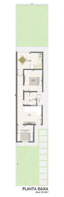 Foto 2 de Casa com 2 quartos à venda, 125m2 em Ariquemes - RO