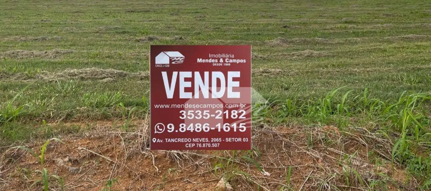 Foto 1 de Terreno / Lote à venda, 250m2 em Ariquemes - RO