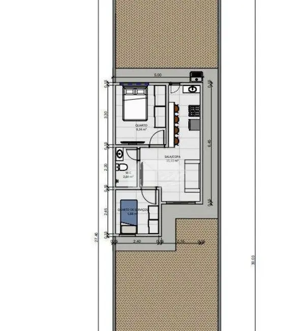 Foto 2 de Casa com 2 quartos à venda, 180m2 em Ariquemes - RO