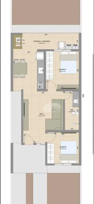 Casa com 2 quartos à venda, 150m2 em Ariquemes - RO - imagem 4 Foto 4 de Casa com 2 quartos à venda, 150m2 em Ariquemes - RO