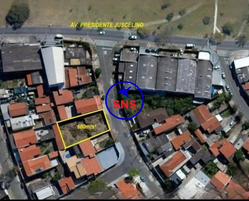 Terreno / Lote à venda, 604m2 em Jardim Novo Campos Elíseos, Campinas - SP - imagem 2 Foto 2 de Terreno / Lote à venda, 604m2 em Jardim Novo Campos Elíseos, Campinas - SP