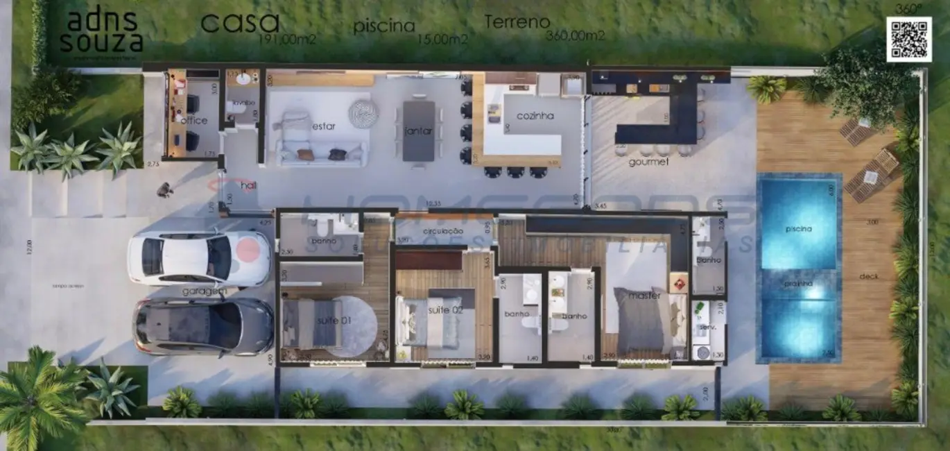 Foto 5 de Casa com 3 quartos à venda, 205m2 em Swiss Park, Campinas - SP