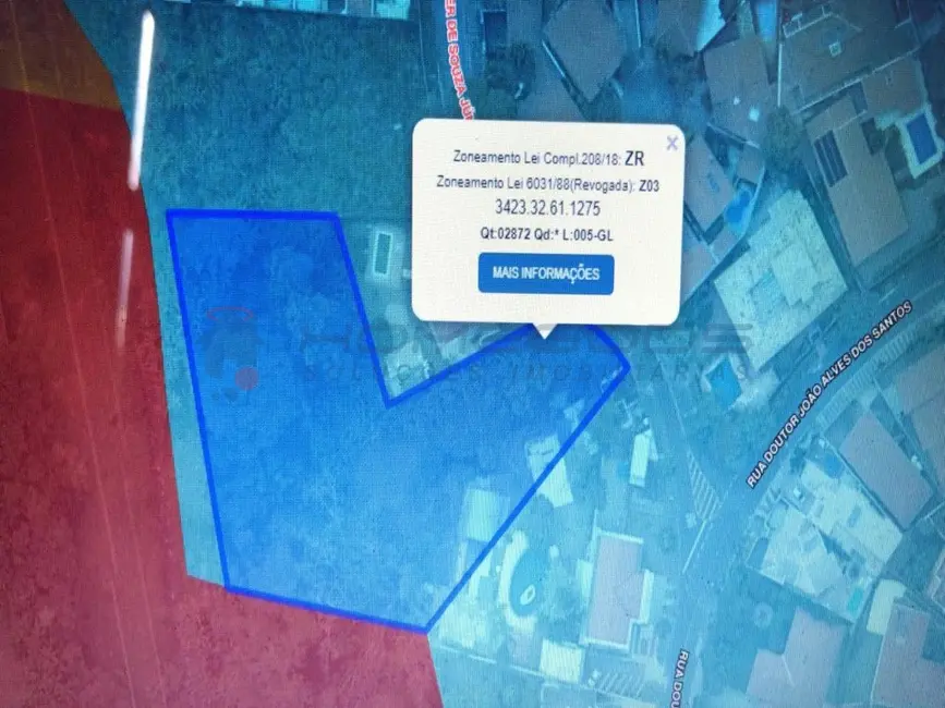 Foto 3 de Terreno / Lote à venda, 7540m2 em Jardim das Paineiras, Campinas - SP