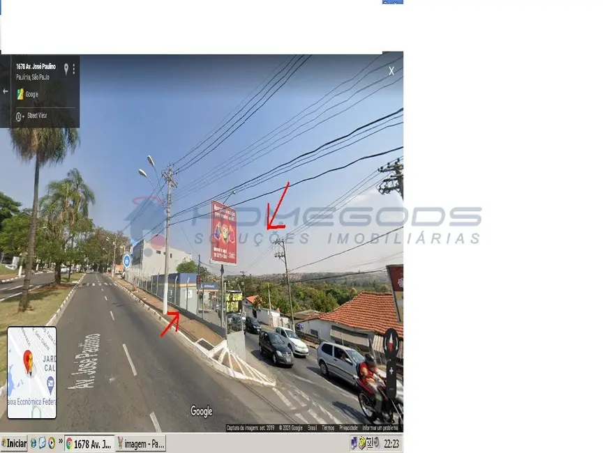 Foto 1 de Terreno / Lote para alugar, 800m2 em Paulinia - SP