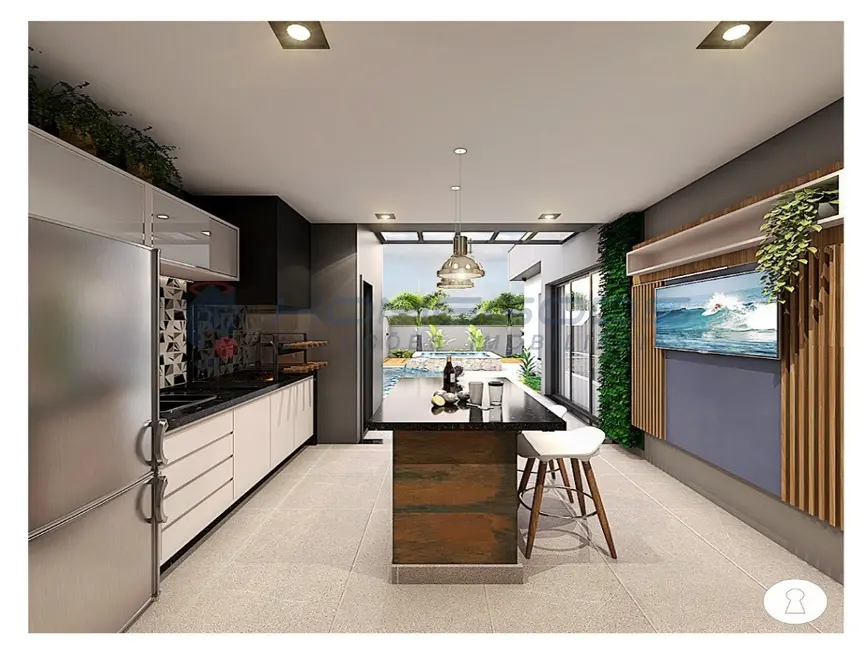 Foto 3 de Casa de Condomínio com 3 quartos à venda, 194m2 em Jardins Di Roma, Indaiatuba - SP