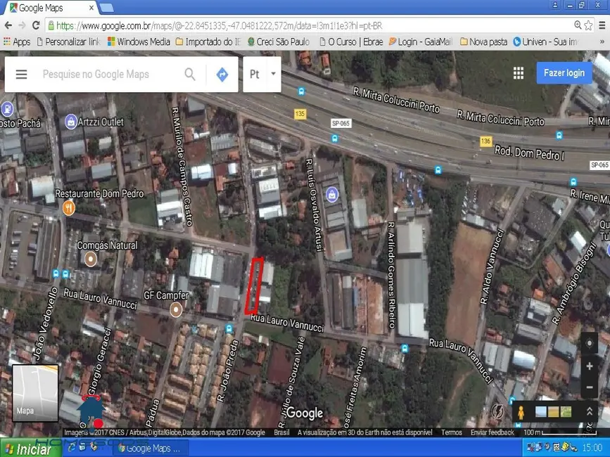 Foto 2 de Terreno / Lote à venda, 1520m2 em Campinas - SP