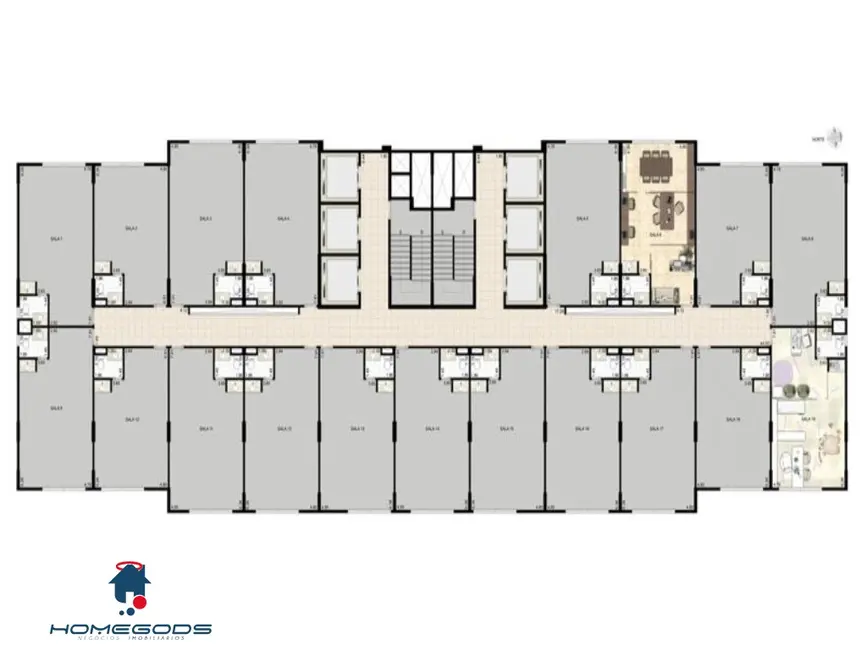 Sala Comercial à venda, 39m2 em Vila Itapura, Campinas - SP - imagem 9 Foto 9 de Sala Comercial à venda, 39m2 em Vila Itapura, Campinas - SP