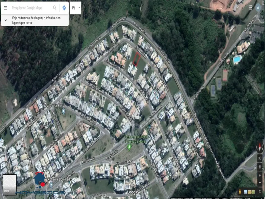 Foto 3 de Terreno / Lote à venda, 583m2 em Alphaville Dom Pedro, Campinas - SP