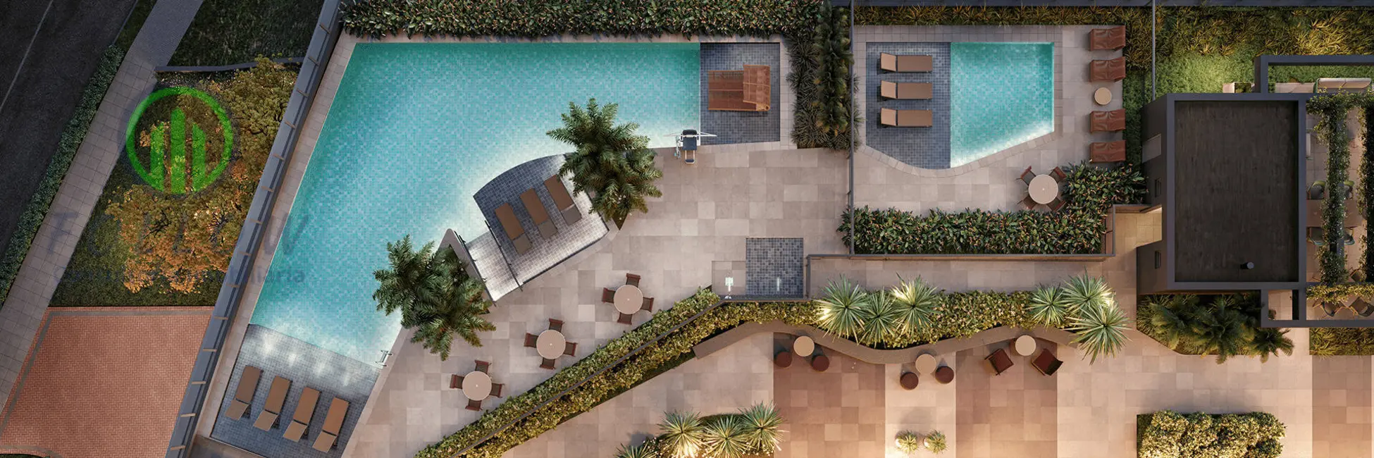 Apartamento com 3 quartos à venda e para alugar, 175m2 em Green Valley Alphaville, Barueri - SP - imagem 9 Foto 9 de Apartamento com 3 quartos à venda e para alugar, 175m2 em Green Valley Alphaville, Barueri - SP