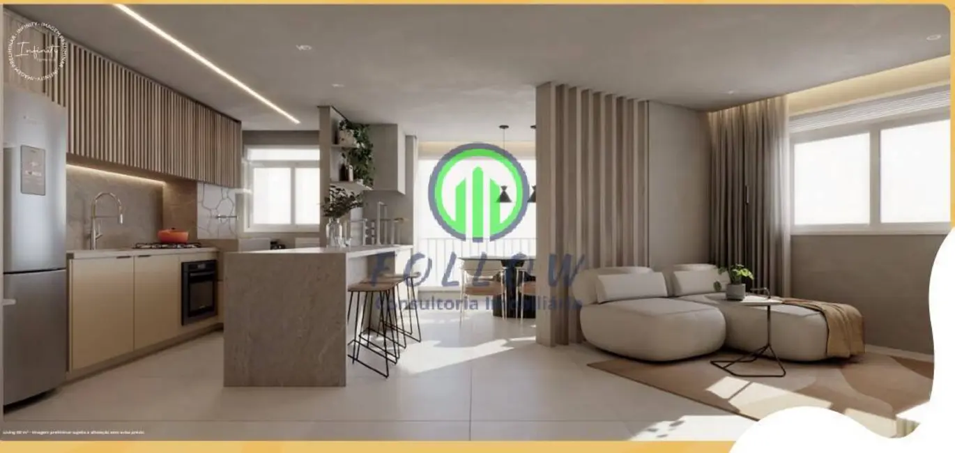 Foto 1 de Apartamento com 2 quartos à venda, 67m2 em Vila Osasco, Osasco - SP